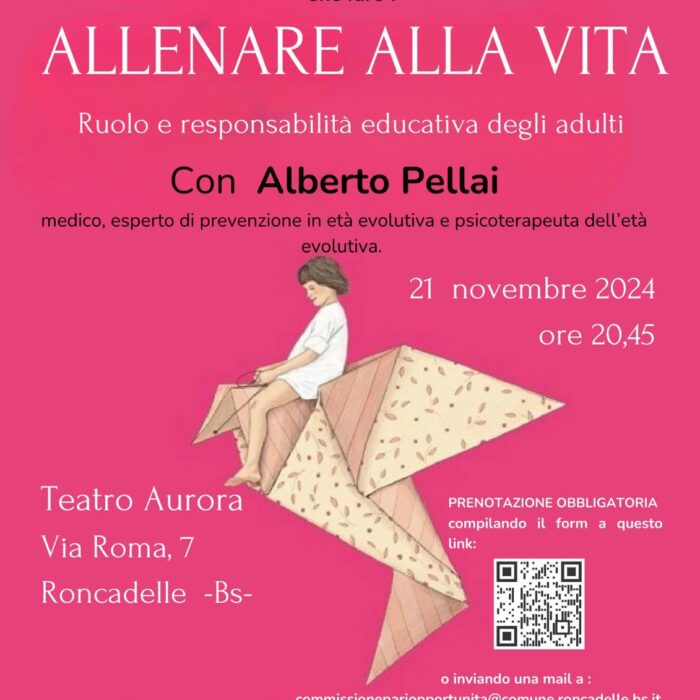 Allenare Alla Vita Locandina Evento